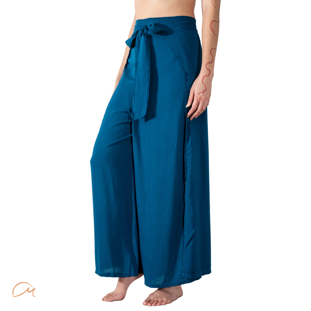 Pantalón Azul Petroleo