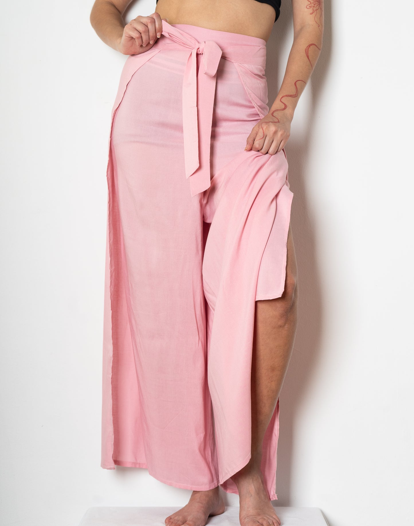 Pantalon Rosa Pastel